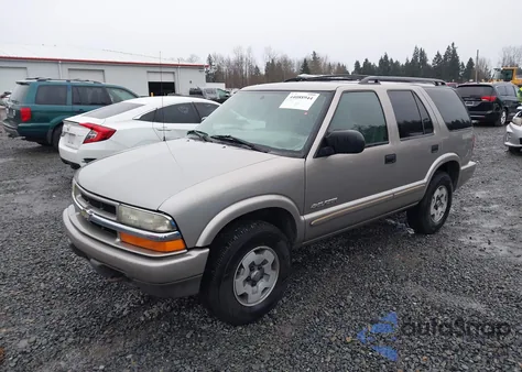 2004 Chevrolet Blazer Ls from USA, damaged, VIN 1GNDT13XX4K139853